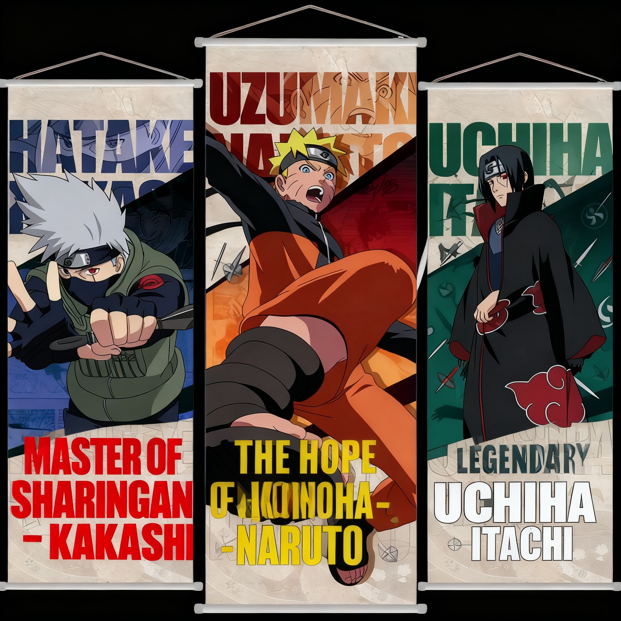 Anime Merchandise Japan - Naruto Anime Wall Hanging Scroll Poster