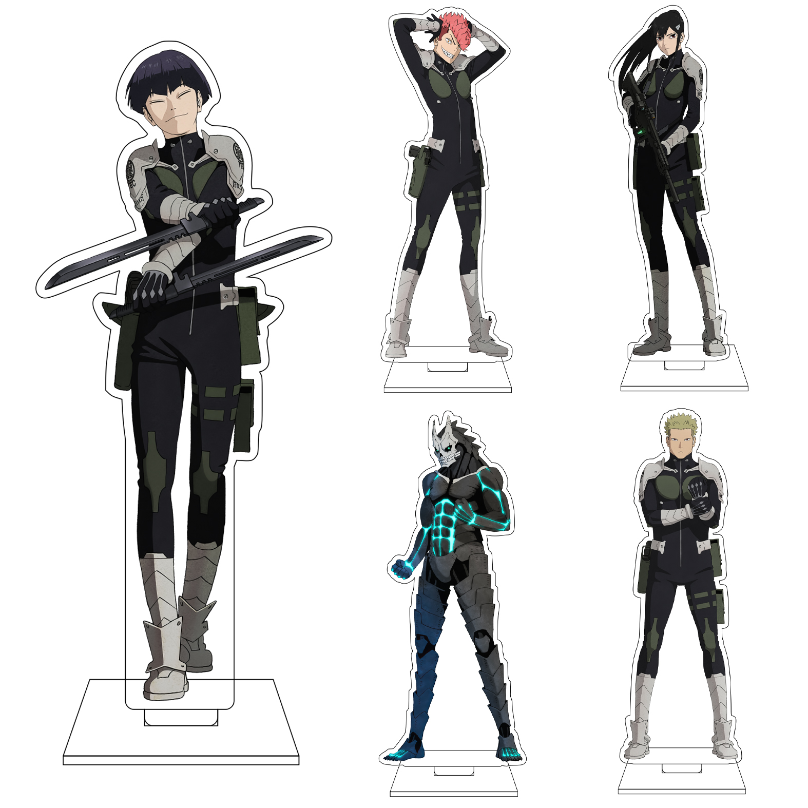 Acrylic Stand Figure - 16CM Anime Kaiju No.8 Cosplay Acrylic