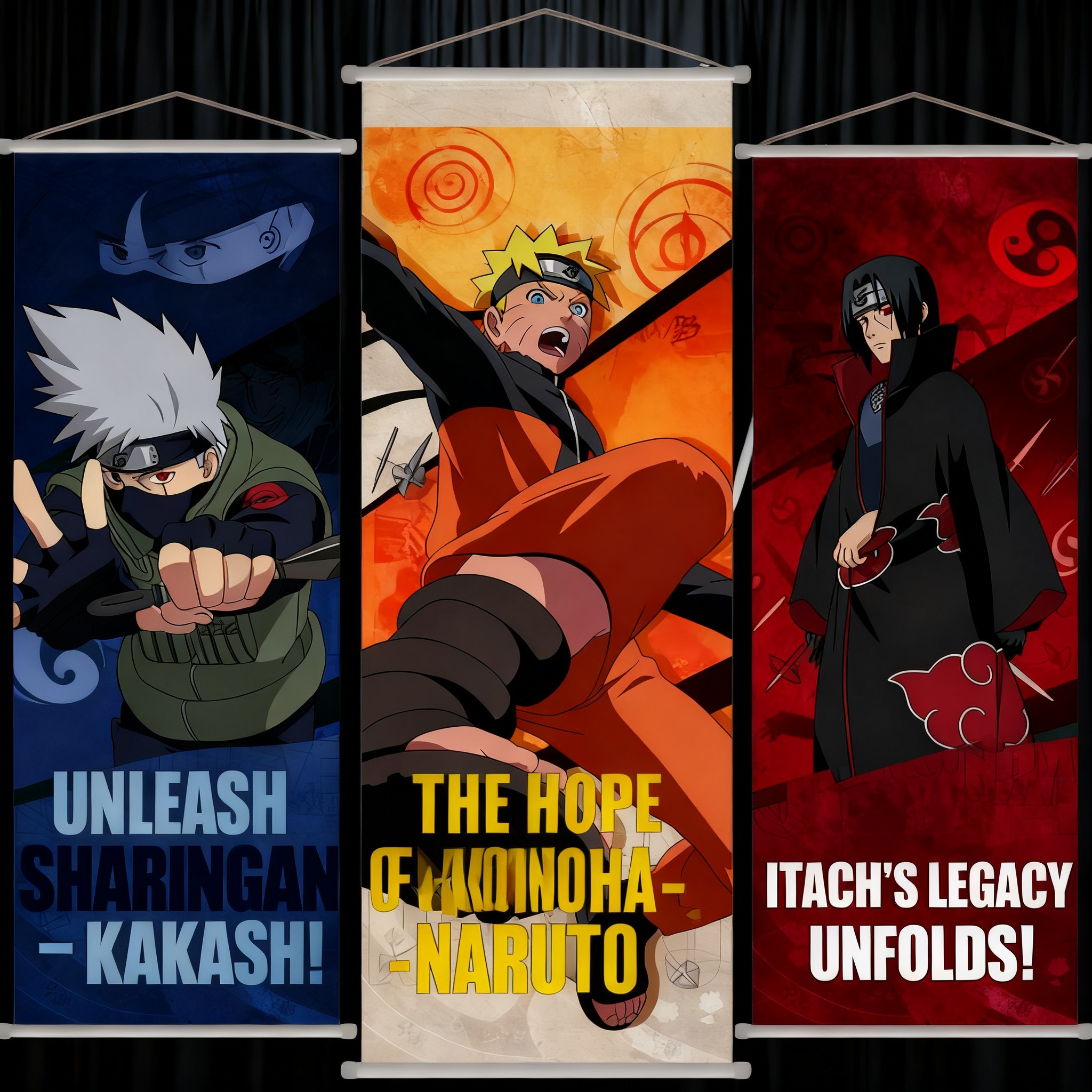 Anime Merchandise Japan - Naruto Anime Uzumaki Long Scroll Wall