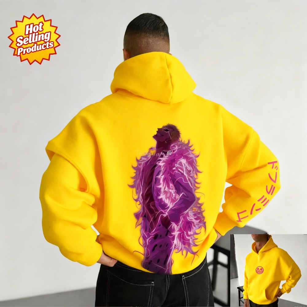 One Piece Hoodie Donquixote Do - Anime Merchandise Shop avaliação e preço