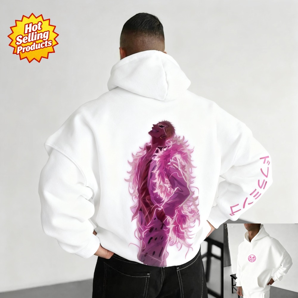 One Piece Hoodie Donquixote Do - Anime Merchandise Shop avaliação e preço