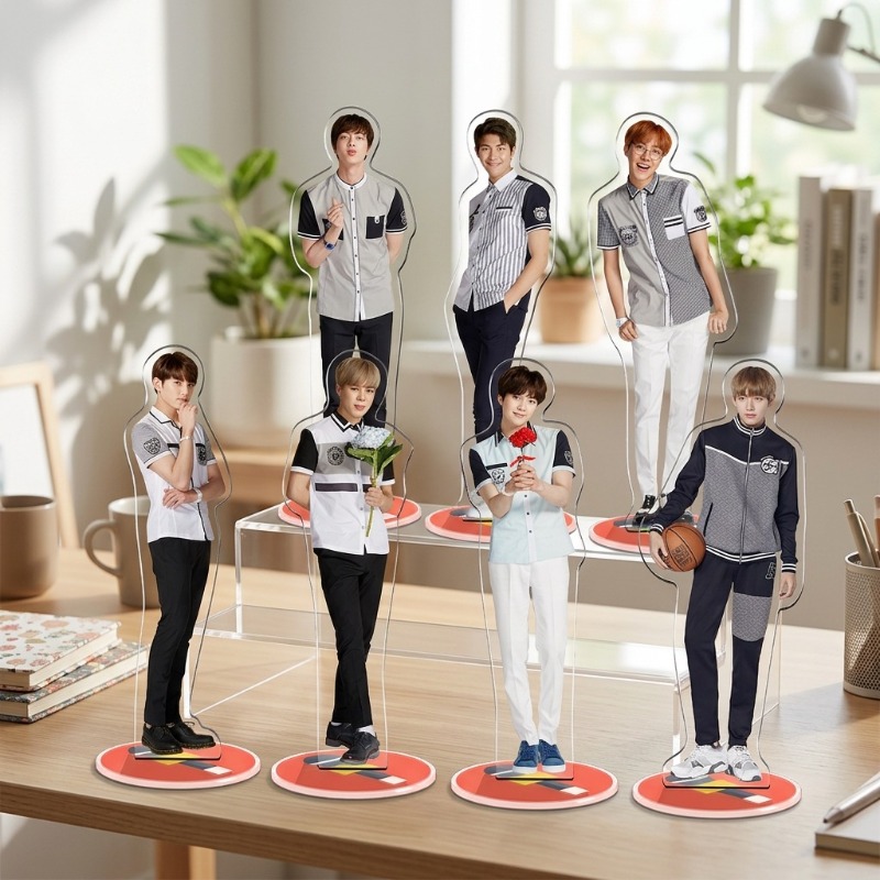 Anime Peripherals Kim Taehyung - Anime Merchandise Figure avaliação e preço