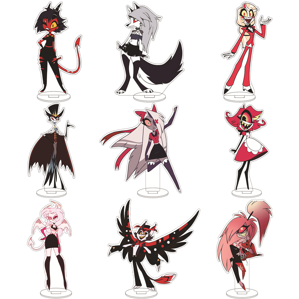 16CM Anime Hazbin Hotel Charli - Acrylic Stand Figure avaliação e preço