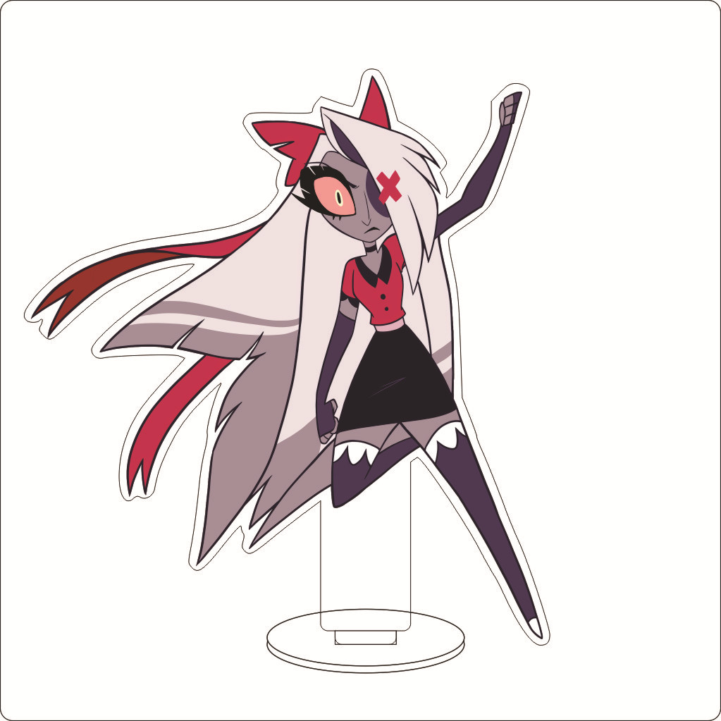 16CM Anime Hazbin Hotel Charli - Acrylic Stand Figure avaliação e preço