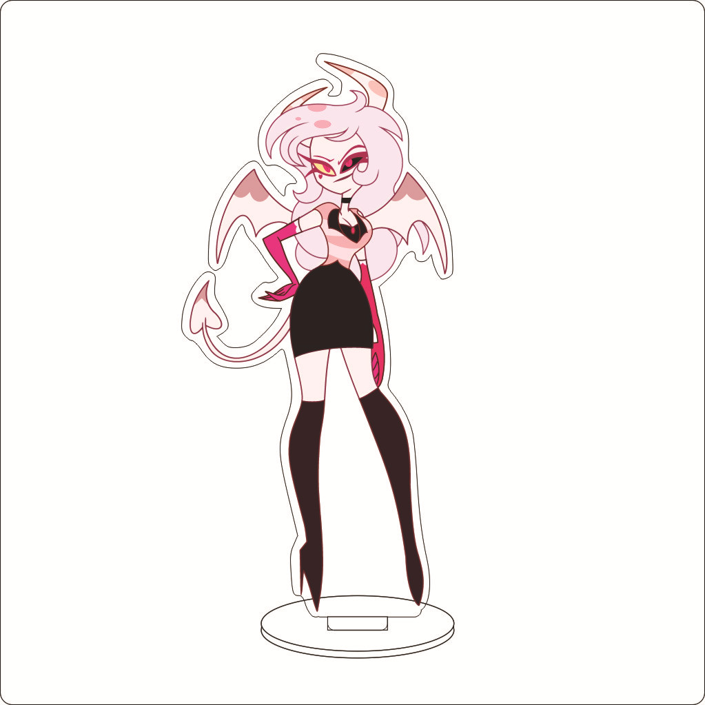 16CM Anime Hazbin Hotel Charli - Acrylic Stand Figure avaliação e preço