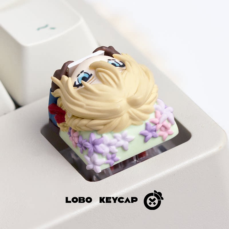 Lobo Keycap Violet Evergarden  - Keycap Artisan Anime avaliação e preço
