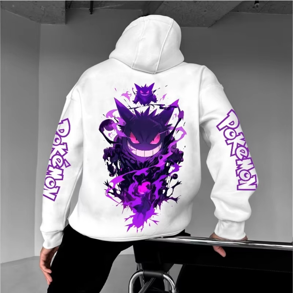 Men's New Pokémon Anime Gengar - Anime Merchandise Shop avaliação e preço