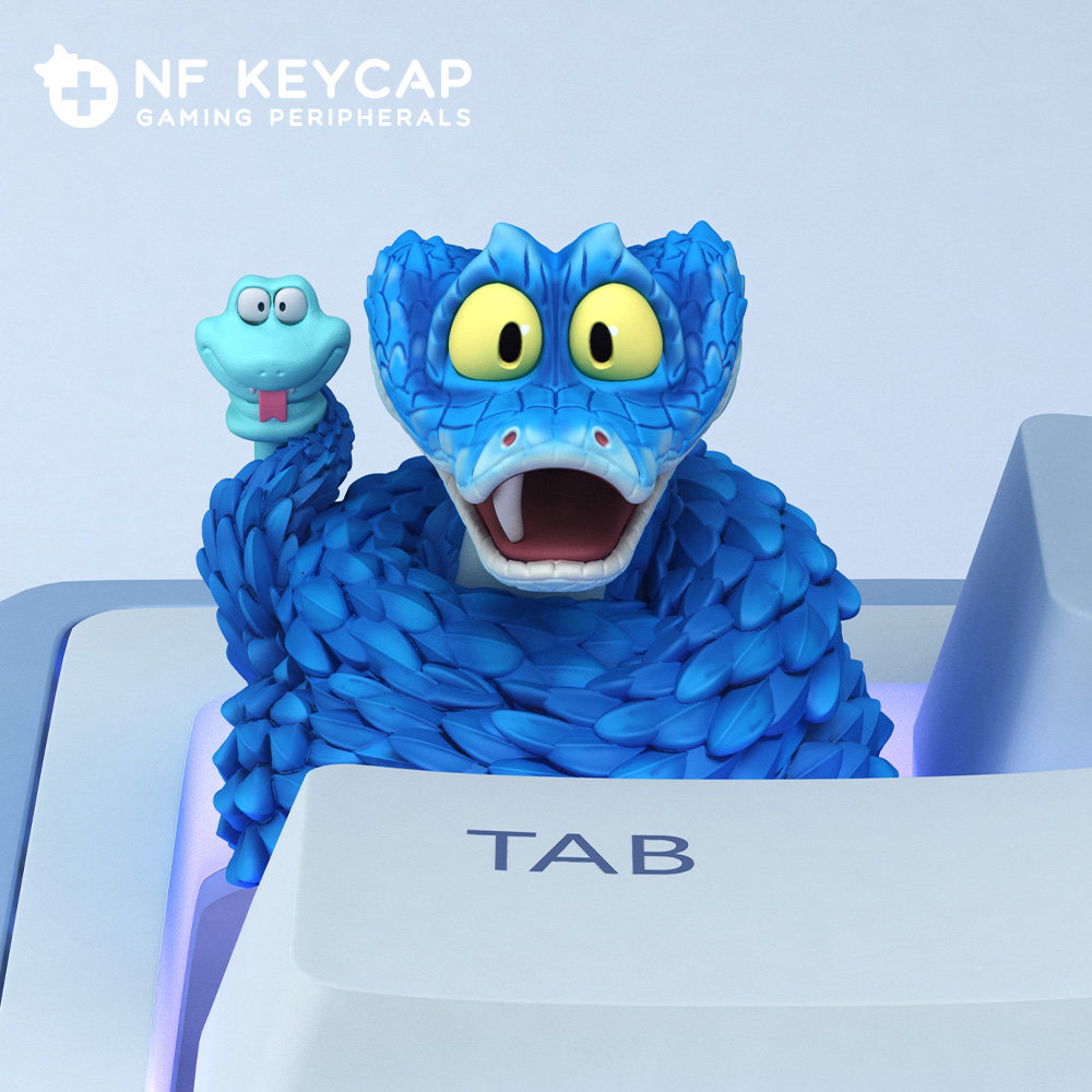 Zootopia Keycap Gary De’Snake  - Keycap Artisan Anime avaliação e preço
