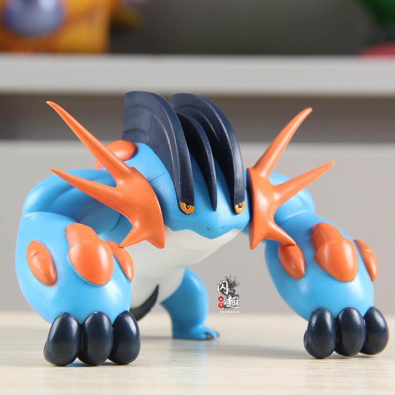 ​​9cm Mega Swampert Anime Figu - Anime Merchandise Figure avaliação e preço