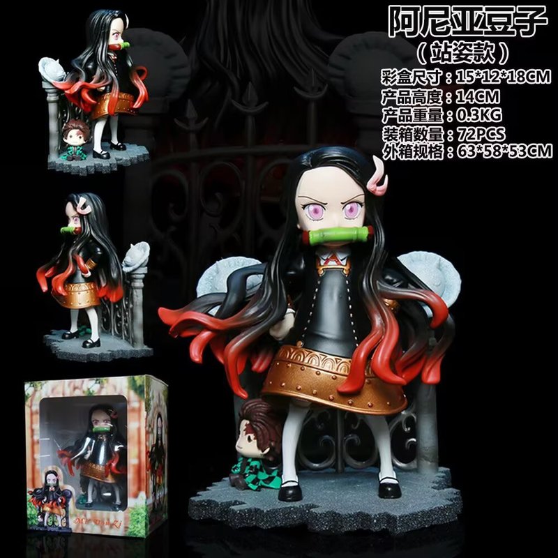 Mini Zi Demon Slayer Nezuko Co - Anime Merchandise Demon Slayer avaliação e preço