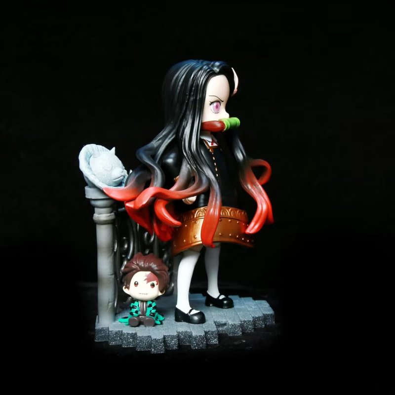 Mini Zi Demon Slayer Nezuko Co - Anime Merchandise Demon Slayer avaliação e preço