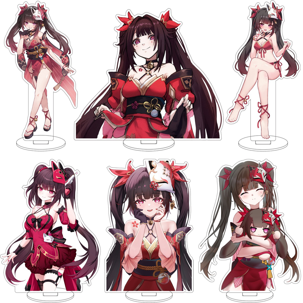 16CM Game Anime Honkai: Star R - Acrylic Stand Figure avaliação e preço
