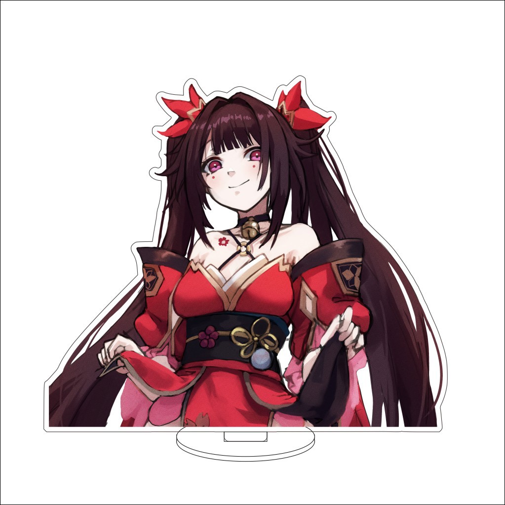 16CM Game Anime Honkai: Star R - Acrylic Stand Figure avaliação e preço