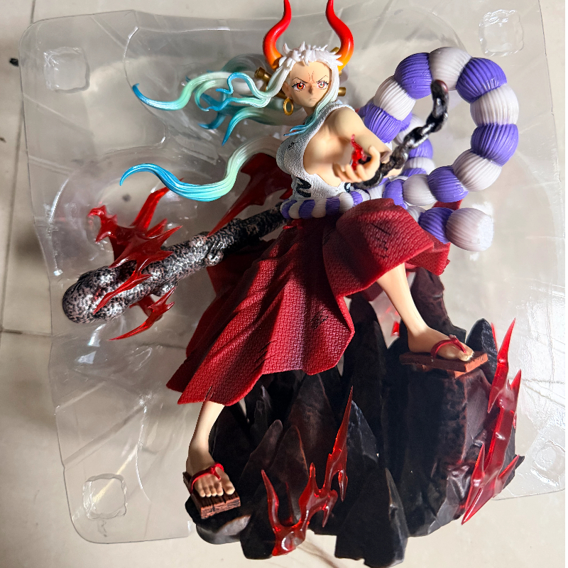 One Piece Yamato Gk Figure Pvc - Anime Merchandise Figure avaliação e preço