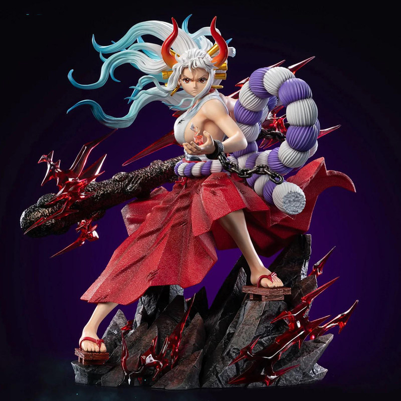 One Piece Yamato Gk Figure Pvc - Anime Merchandise Figure avaliação e preço
