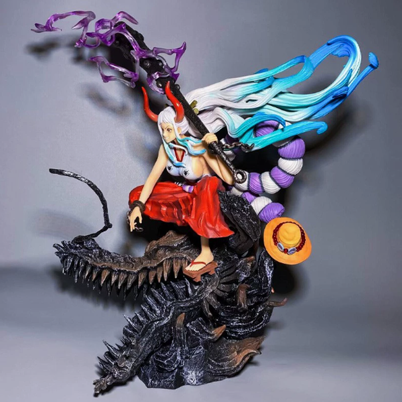 One Piece Yamato Gk Figure Pvc - Anime Merchandise Figure avaliação e preço