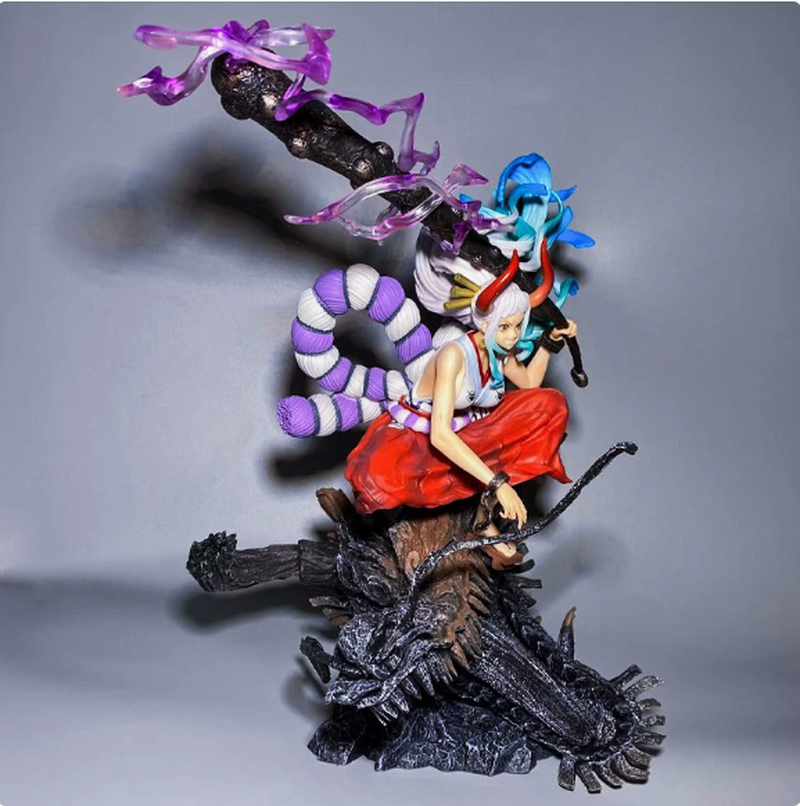 One Piece Yamato Gk Figure Pvc - Anime Merchandise Figure avaliação e preço