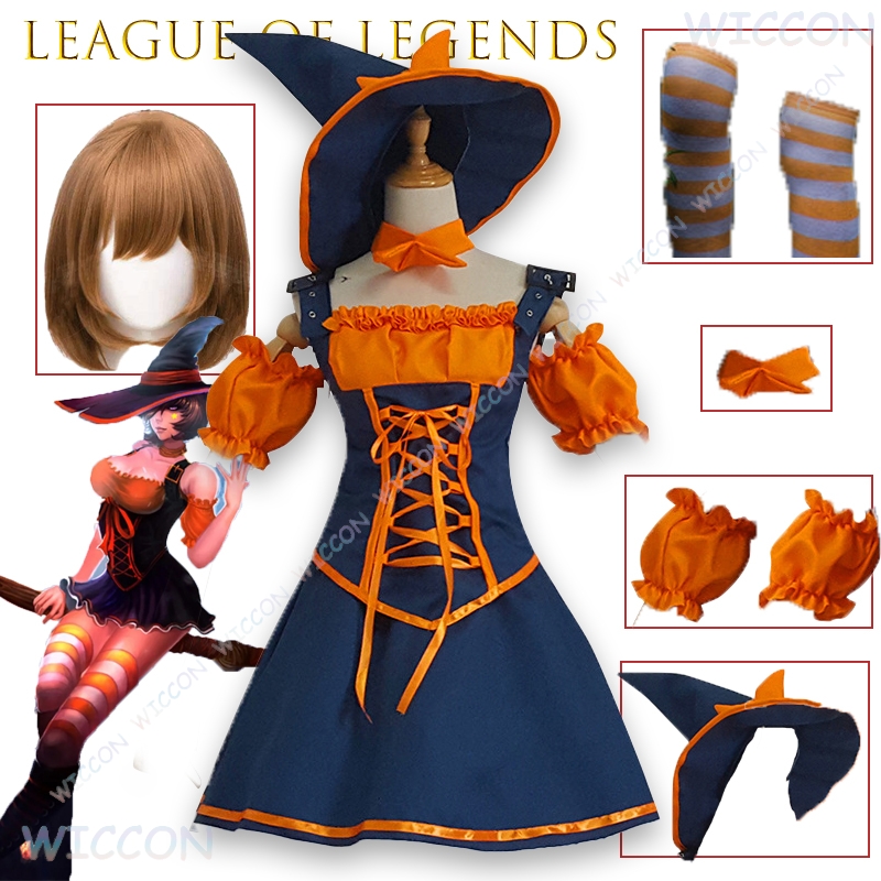 Nidalee Cosplay Costume Hallow - Anime Merchandise Dress avaliação e preço