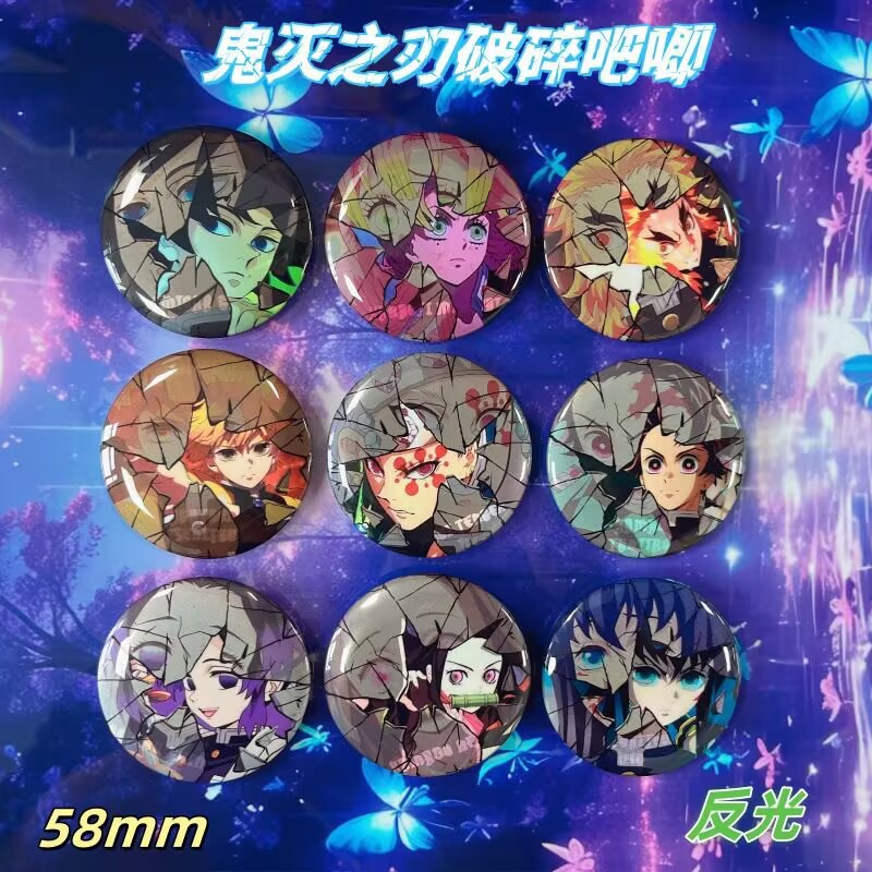 Demon Slayer Broken Badge Anim - Anime Merchandise Demon Slayer avaliação e preço