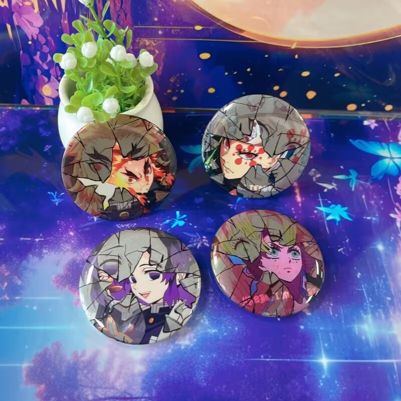 Demon Slayer Broken Badge Anim - Anime Merchandise Demon Slayer avaliação e preço