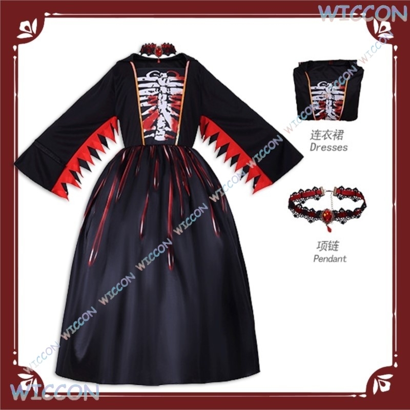 Witchcraft Party Outfit Hallow - Anime Merchandise Dress avaliação e preço
