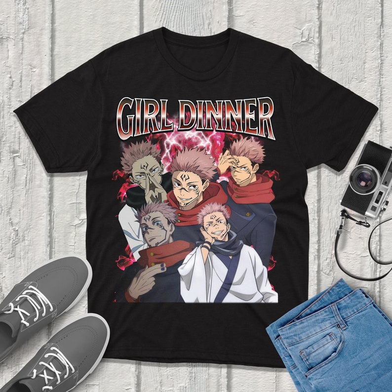 Sukuna Jujutsu-Kaisen T-Shirt  - Anime Merchandise T-Shirts avaliação e preço