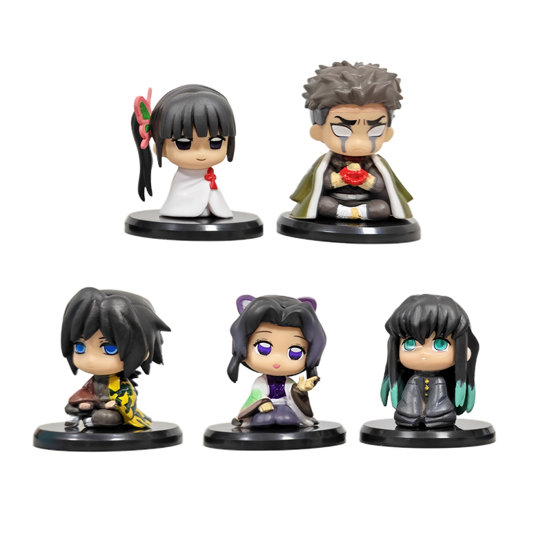 5 Styles/Set Demon Slayer Q Ve - Anime Merchandise Demon Slayer avaliação e preço
