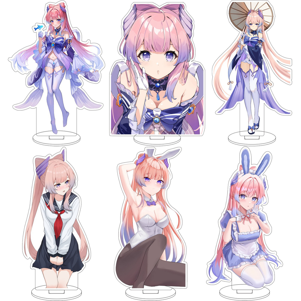 16CM Anime Game Genshin Impact - Acrylic Stand Figure avaliação e preço