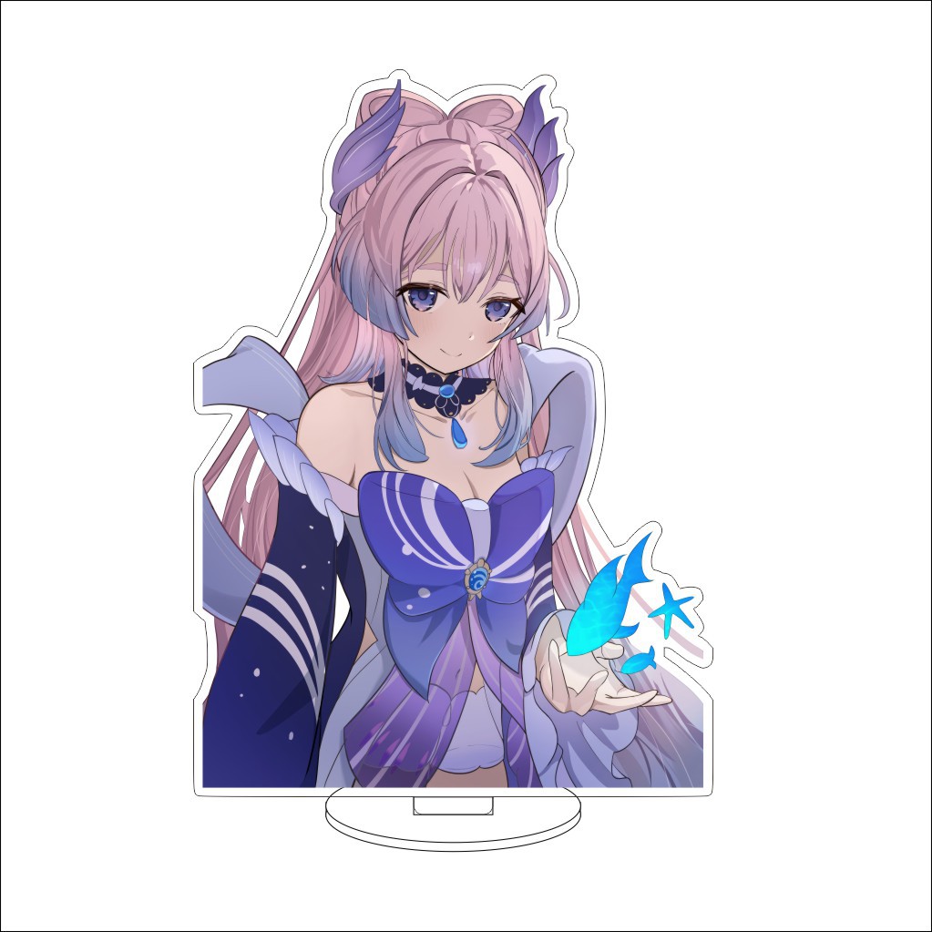 16CM Anime Game Genshin Impact - Acrylic Stand Figure avaliação e preço