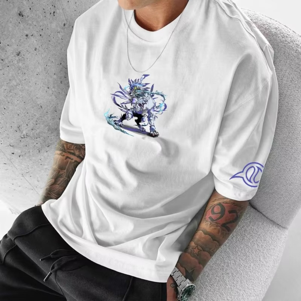 Men's New Summer  Digimon Adve - Anime Merchandise Shop avaliação e preço