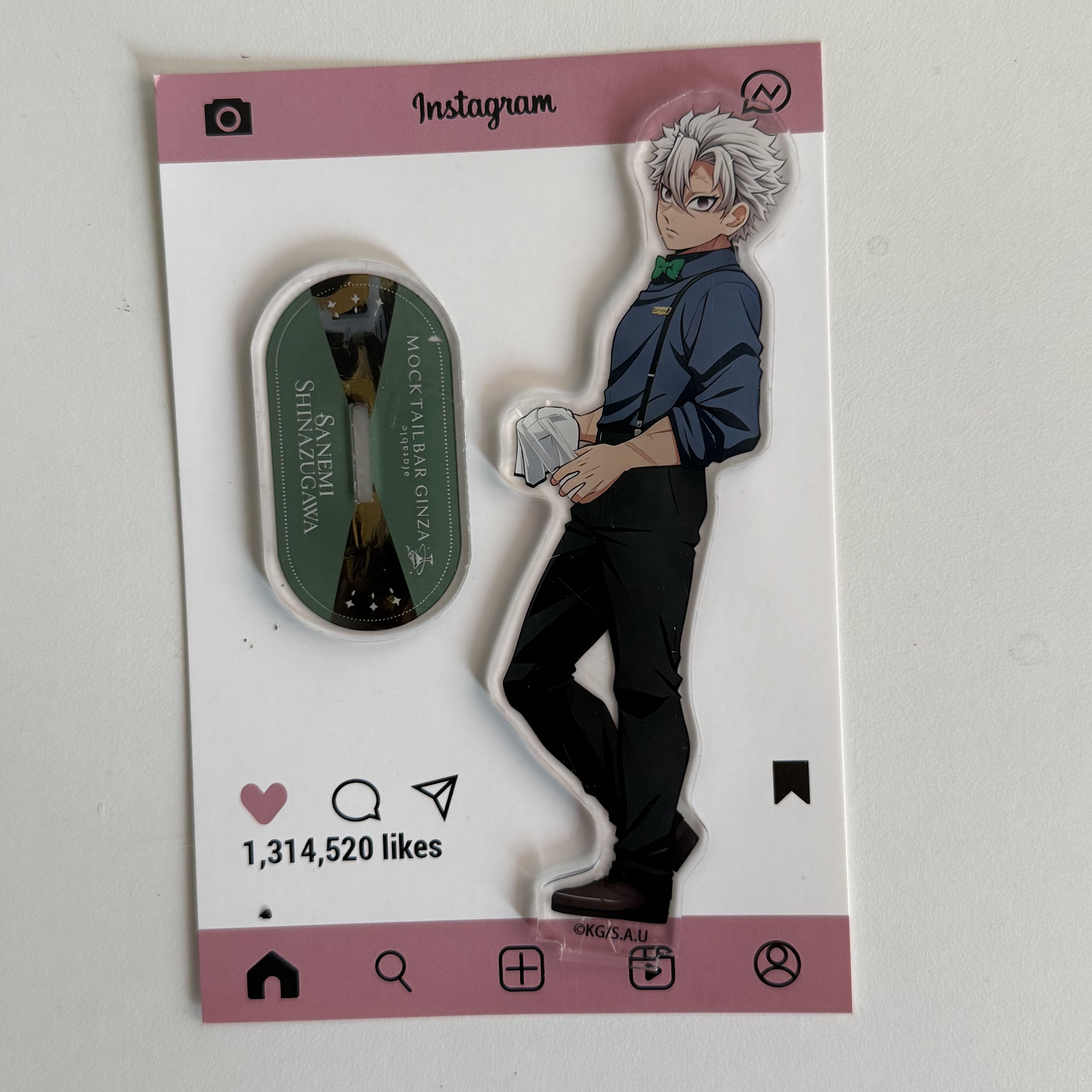 Anime Peripherals Bartender Gi - Acrylic Stand Figure avaliação e preço