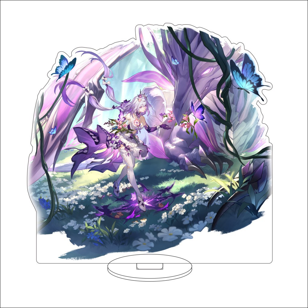 16CM Game Anime Honkai: Star R - Acrylic Stand Figure avaliação e preço