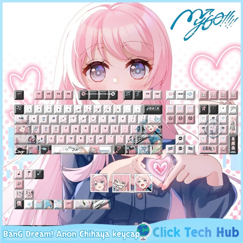 BanG Dream! MyGO!!!!! Anime th - Keycap Artisan Anime avaliação e preço