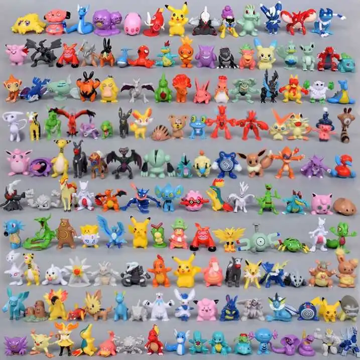 24pcs Pokemon Action Figure Pi - Anime Merchandise Figure avaliação e preço
