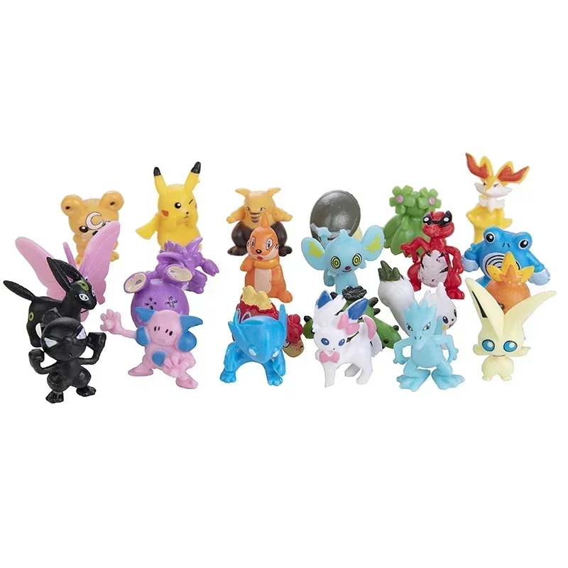 24pcs Pokemon Action Figure Pi - Anime Merchandise Figure avaliação e preço