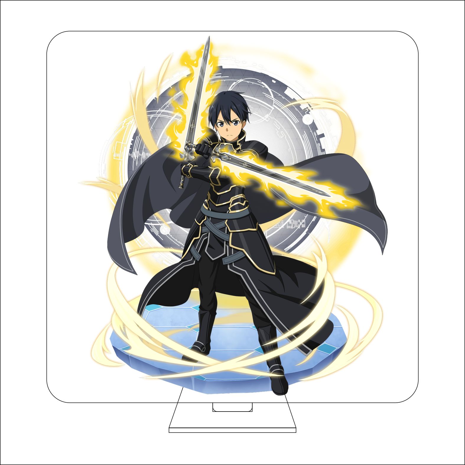 16CM Anime Sword Art Online Co - Acrylic Stand Figure avaliação e preço