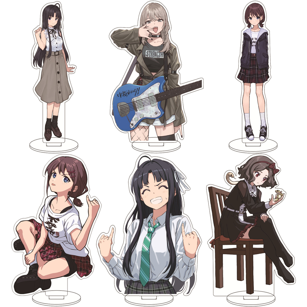 16CM Anime GIRLS BAND CRY Nina - Acrylic Stand Figure avaliação e preço