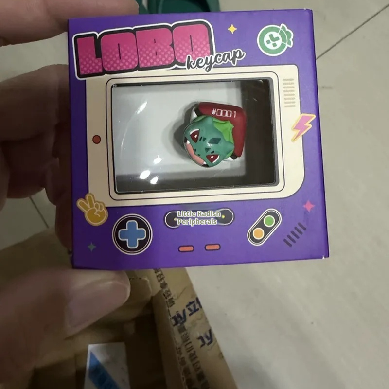 New Keycap  Squirtle Single Ar - Keycap Artisan Anime avaliação e preço
