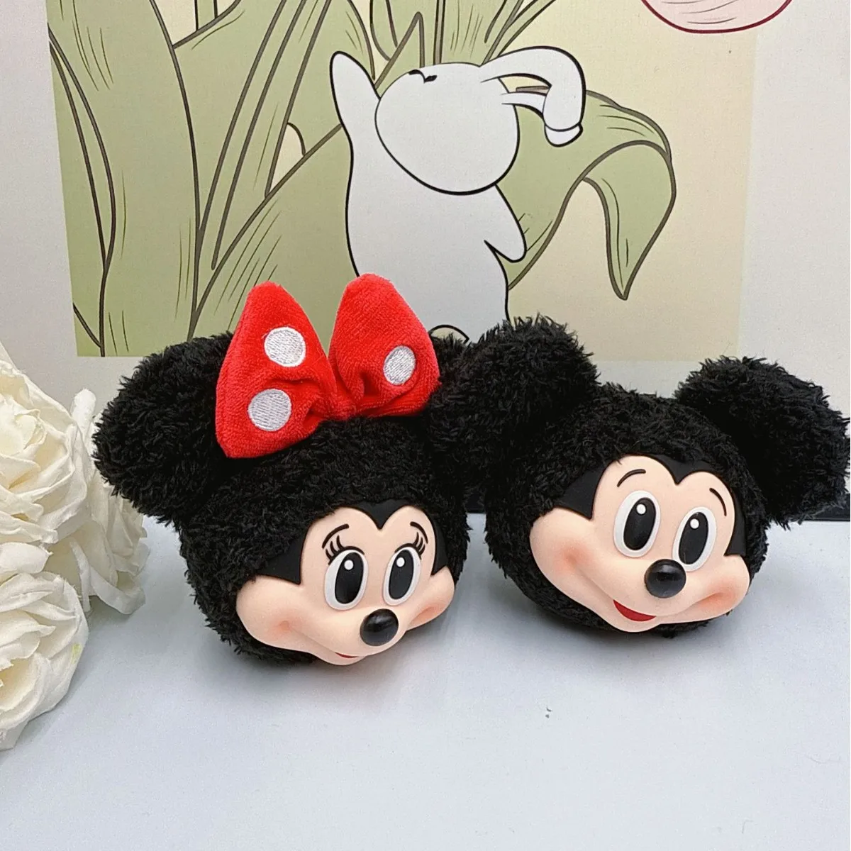 Mickey Minnie Plush Doll Keych - Anime Merchandise Figure avaliação e preço