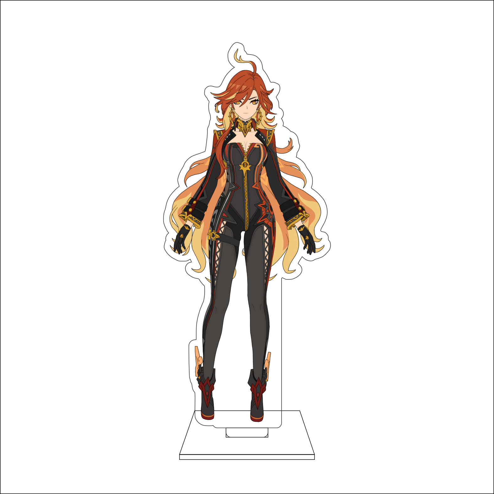 16CM Anime Genshin Impact Cosp - Acrylic Stand Figure avaliação e preço