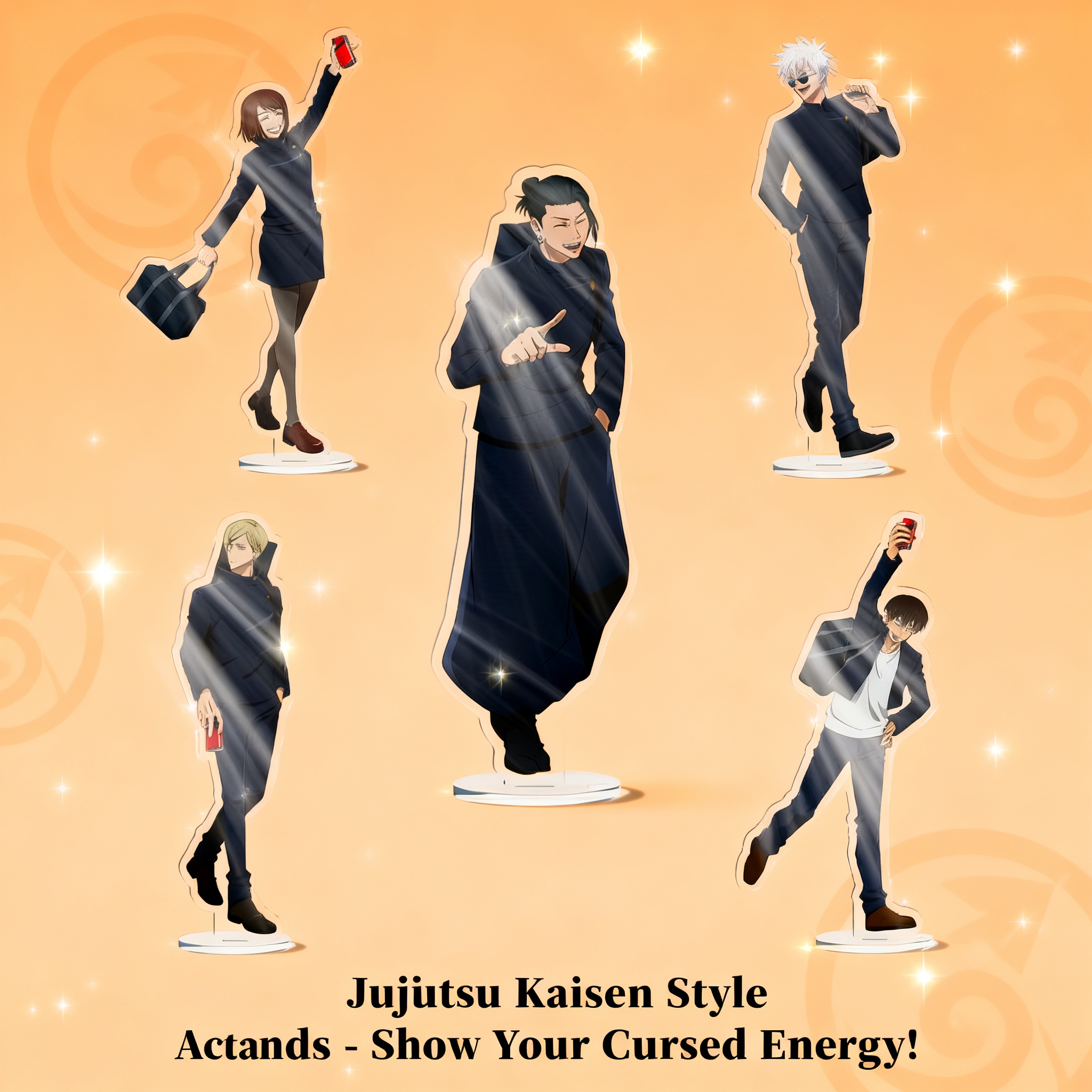 Jujutsu Kaisen Gojo Satoru Get - Anime Jujutsu Kaisen Merchandise avaliação e preço