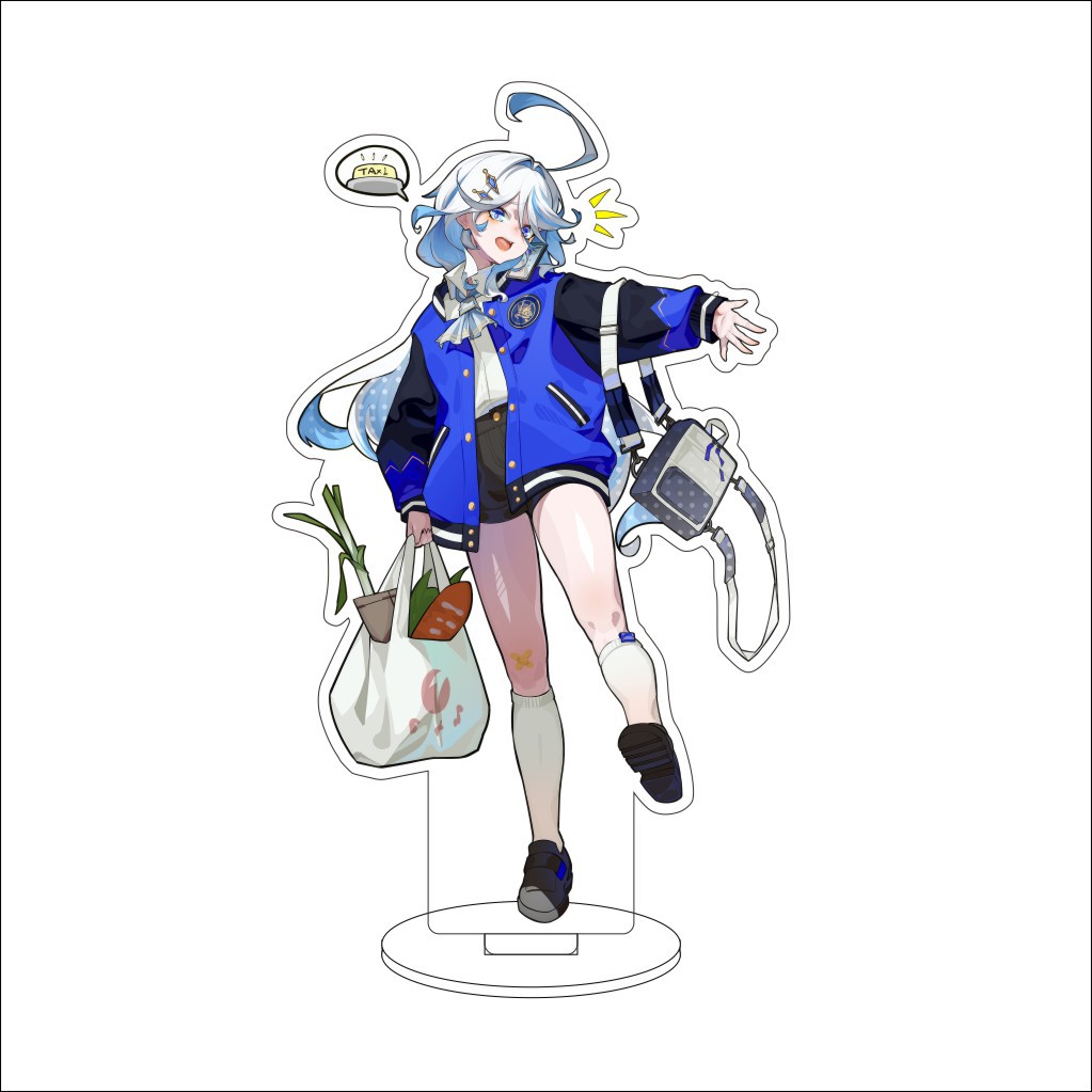 16CM Anime Genshin Impact Furi - Anime Character Merchandise avaliação e preço