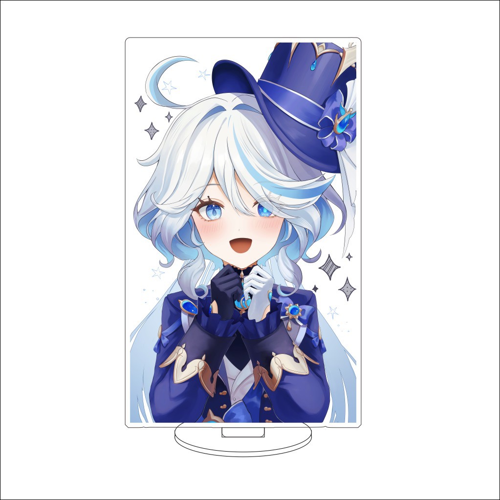 16CM Anime Genshin Impact Furi - Anime Character Merchandise avaliação e preço