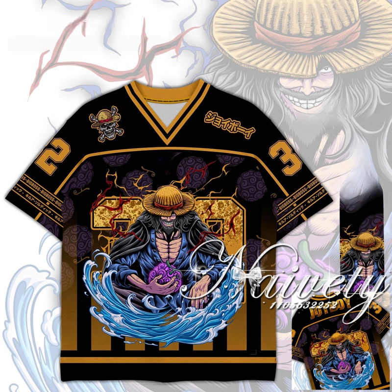 2026 Luffy Newspaper Wanted Po - Anime Merchandise T-Shirts avaliação e preço