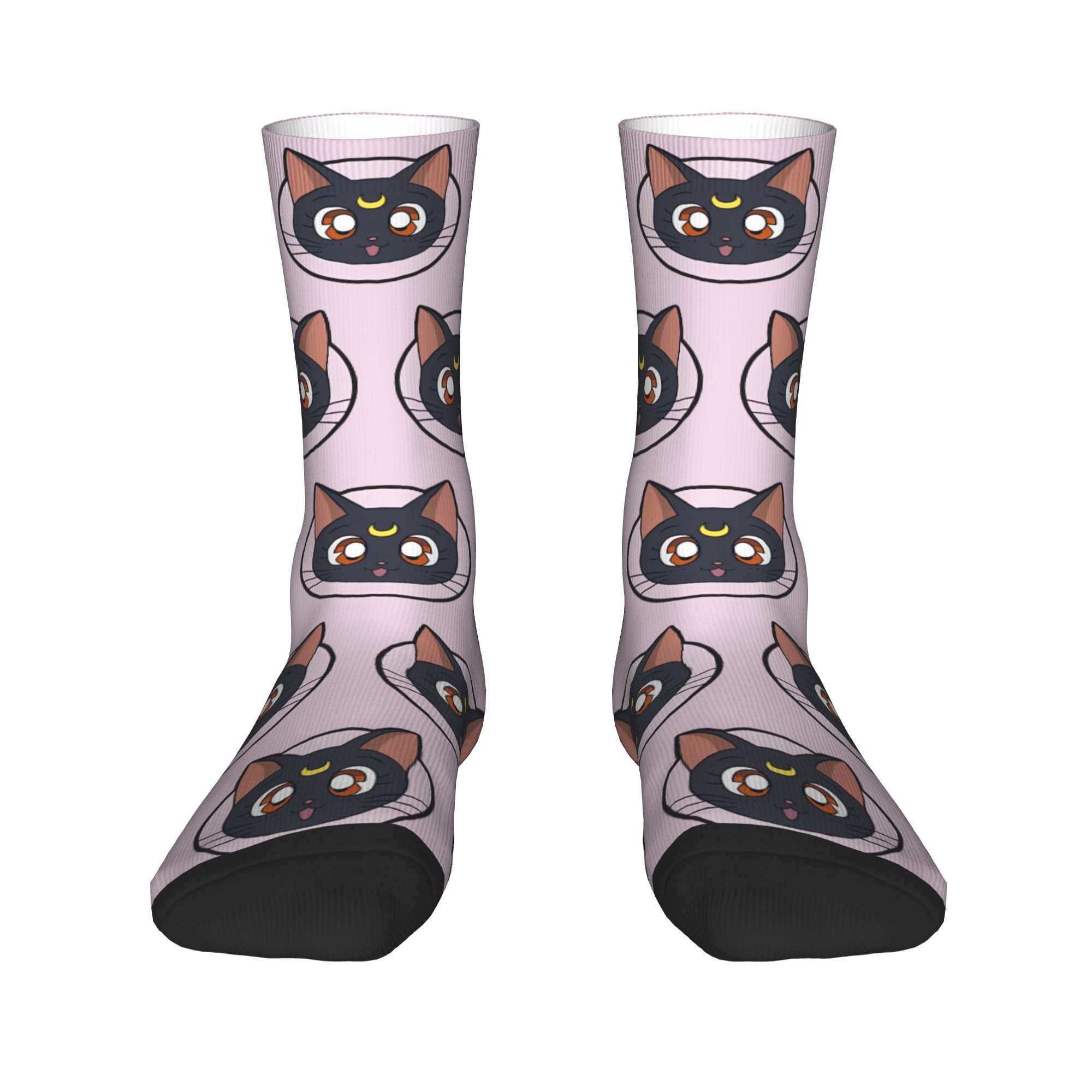 Trendy Unisex Crew Socks Sailo - Anime Merchandise Dress avaliação e preço