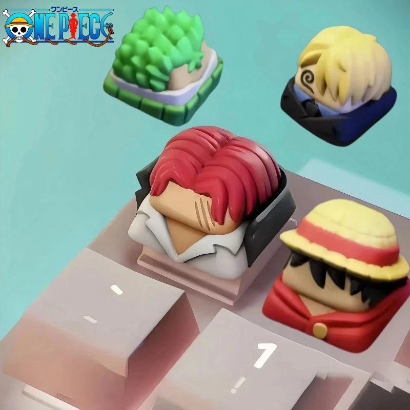 One Piece Anime Periphery Monk - Keycap Artisan Anime avaliação e preço