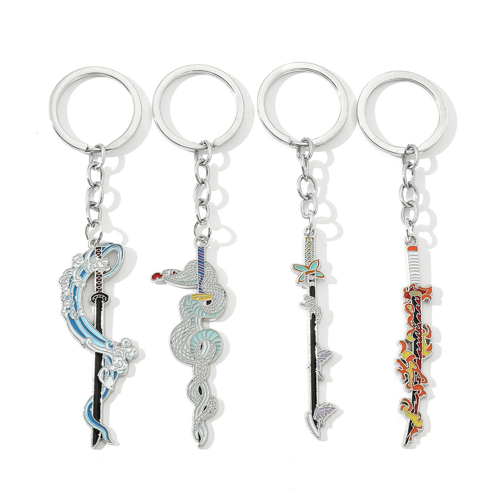Anime Demon Slayer Metal Keych - Anime Merchandise Demon Slayer avaliação e preço