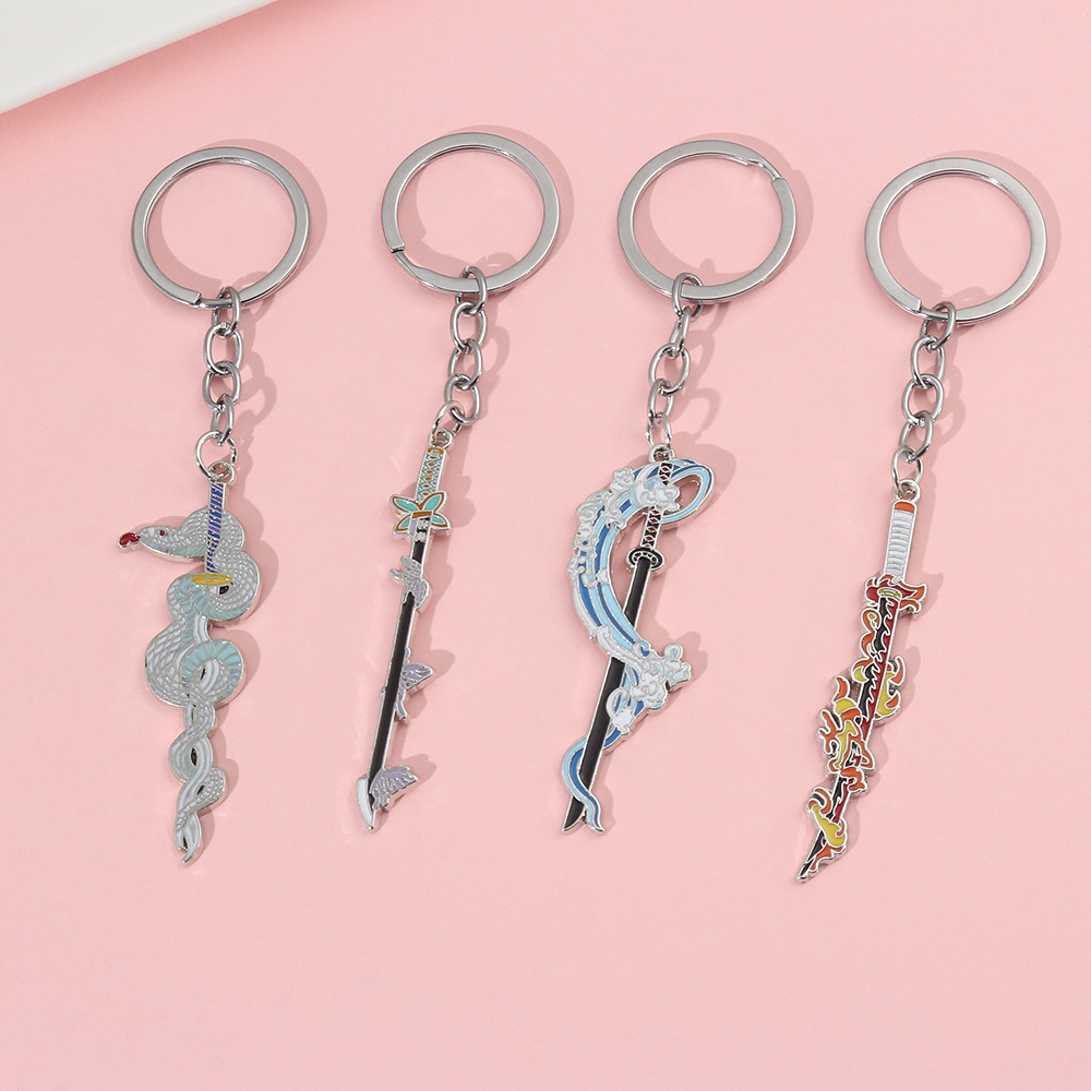 Anime Demon Slayer Metal Keych - Anime Merchandise Demon Slayer avaliação e preço
