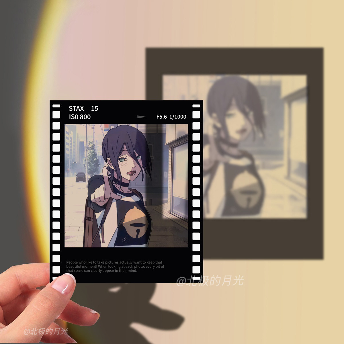 Chainsaw Man Reze Arc Polaroid - Anime Merchandise Japan avaliação e preço