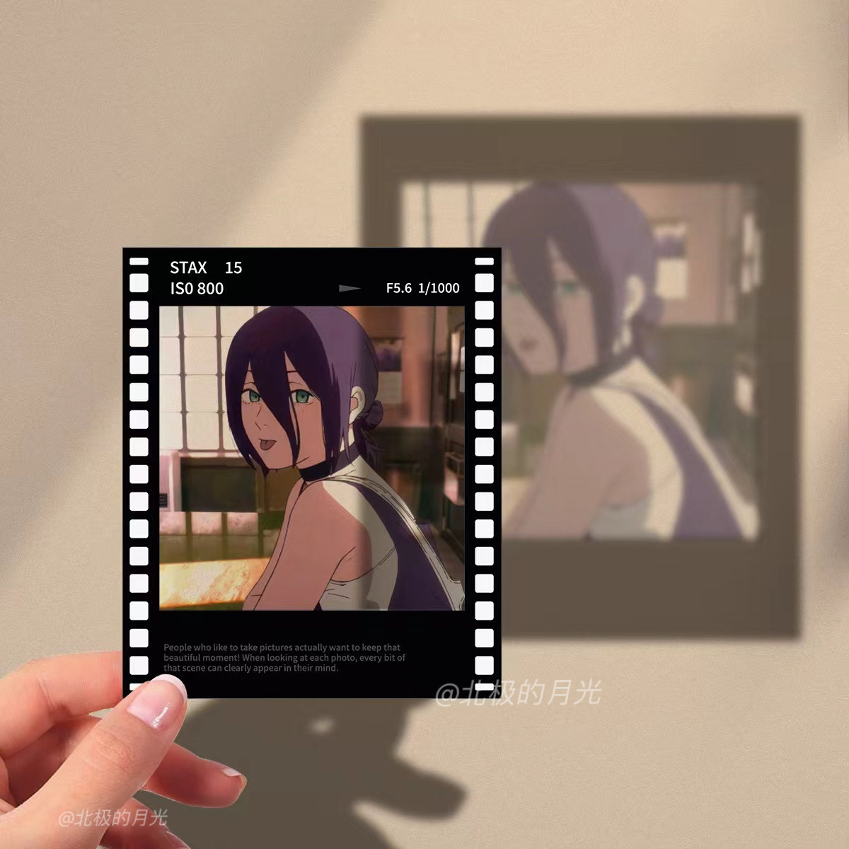 Chainsaw Man Reze Arc Polaroid - Anime Merchandise Japan avaliação e preço